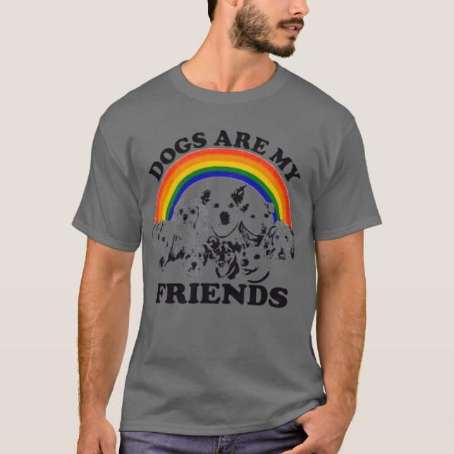 Camiseta Cachorros São Meu Amigo (Frente)