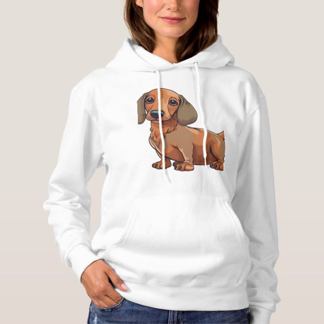 Camiseta Cachshund Dog Cute (Frente)
