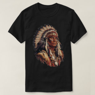 Camiseta Cacique com o Corvo