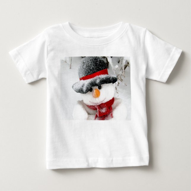 Camiseta Caçoa o Tshirt do boneco de neve (Frente)