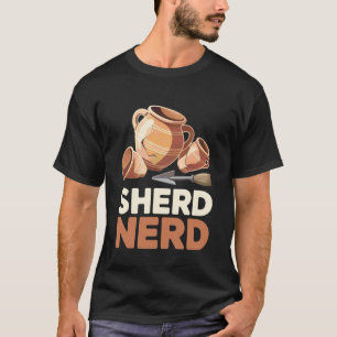 Camiseta Cacos de Cerâmica Nerd Divertido Arqueologia Arque