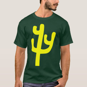 Camiseta Cacto - Amarelo