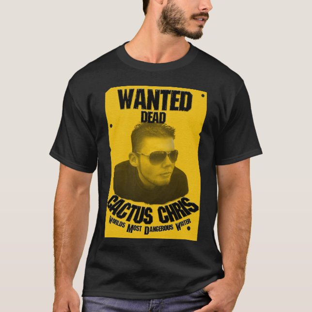 Camiseta Cacto Chris: Morto querido (Frente)