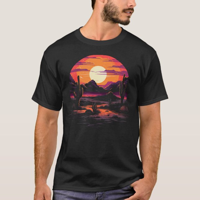 Camiseta Cacto do Deserto (Frente)