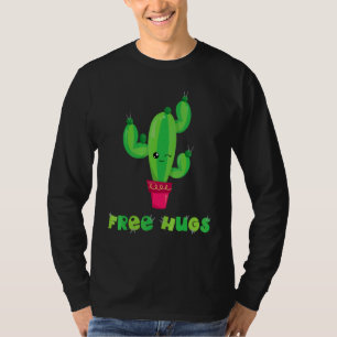 Camiseta Cacto Espinhoso Fofo Cactos Mantenha Distância
