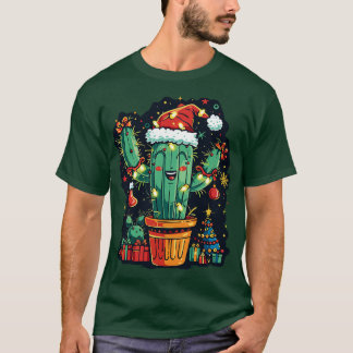 Camiseta Cacto natalino
