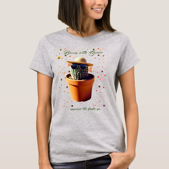 Camiseta Cactus Bloom (Frente)