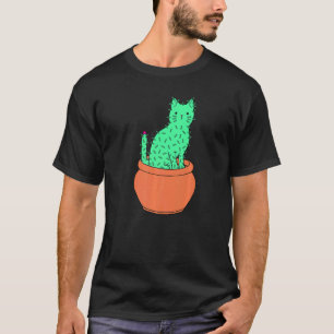 Camiseta Cactus  Cacto Gatinho Gato