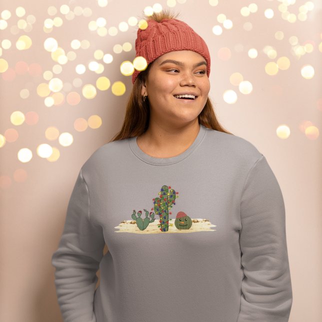 Camiseta Cactus Christmas (Criador carregado)