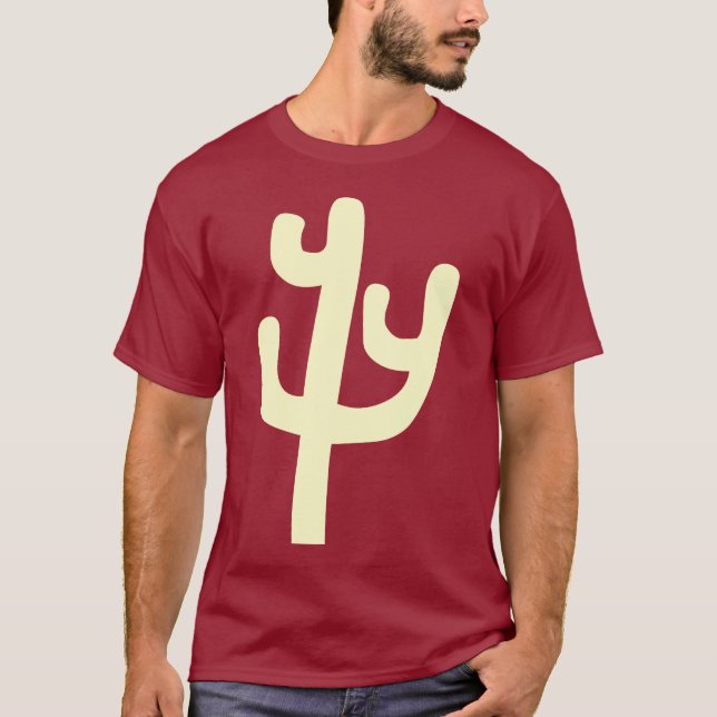 Camiseta Cactus - Creme (Frente)