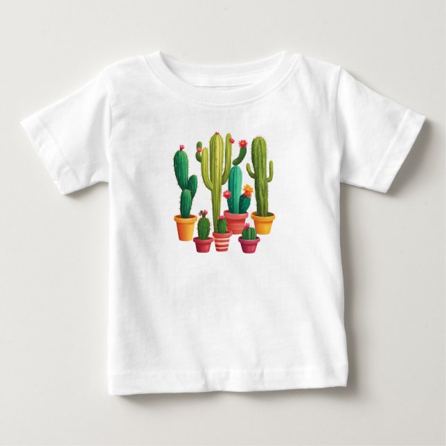 Camiseta Cactus Cute (Frente)