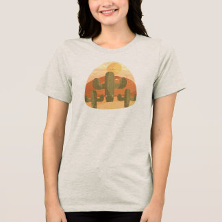Camiseta Cactus Desert With Sun