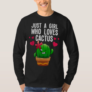 Camiseta Cactus Engraçado Para Garra Vegetal Bem-Suculta Pa