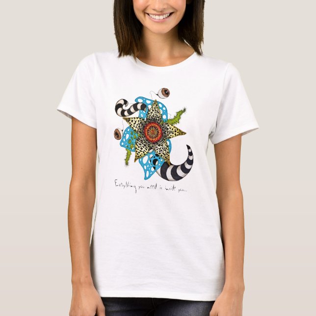 Camiseta Cactus Flower (Frente)