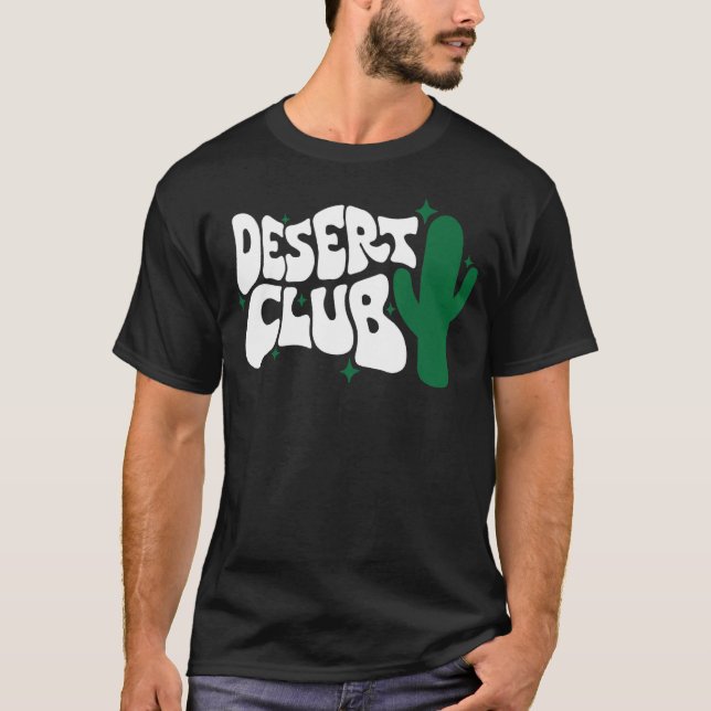 Camiseta Cactus Funy Club do Deserto (Frente)