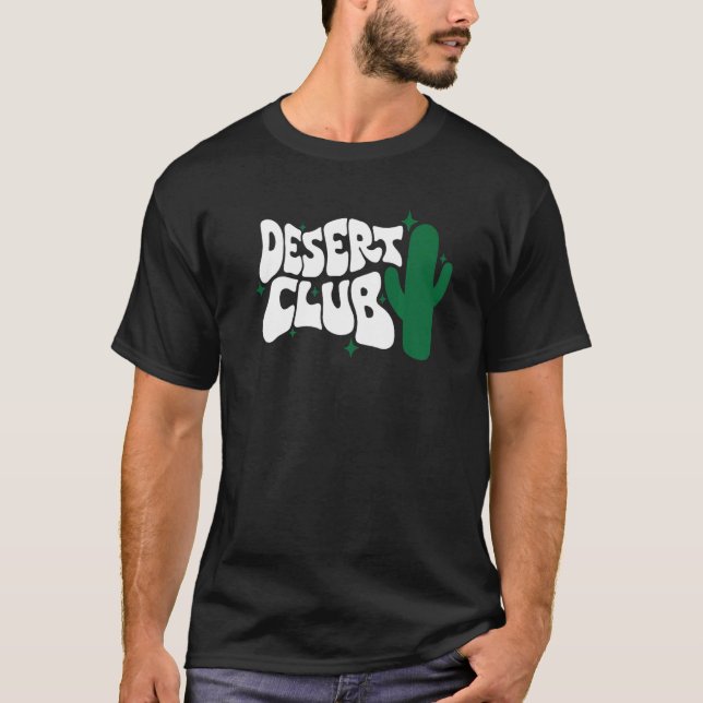 Camiseta Cactus Funy Club do Deserto (Frente)