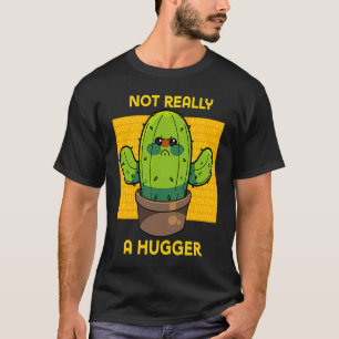 Camiseta Cactus Gelado Não É Um Sa Sarcástico Muito Grande