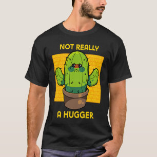 Camiseta Cactus Gelado Não É Um Sa Sarcástico Muito Grande