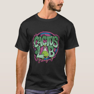 Camiseta Cactus Labor Química Vibes Para Seu Cientista Inte