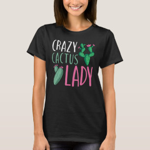 Camiseta Cactus Lady Desert Plant Succulents
