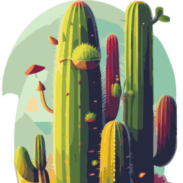Camiseta Cactus Lover Classic