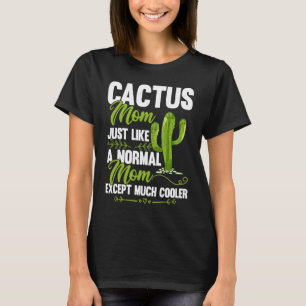 Camiseta Cactus Mãe Dia de as mães Cactus Plantas Suculenta