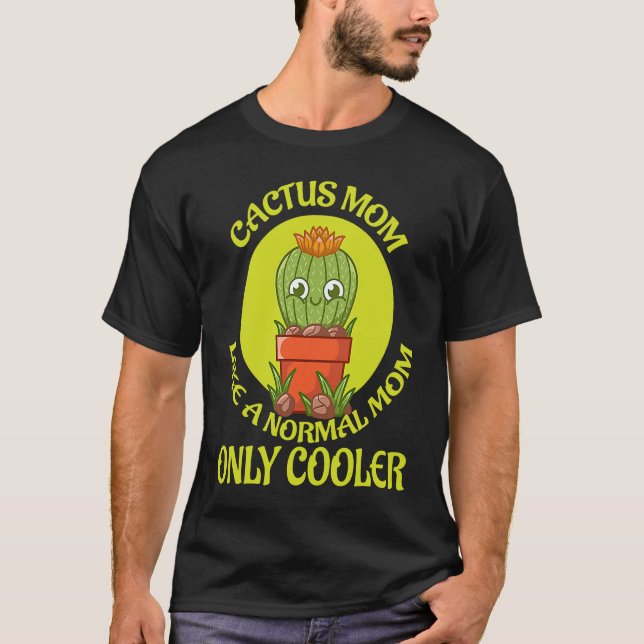 Camiseta Cactus Mom I Succulent I Cactus (Frente)