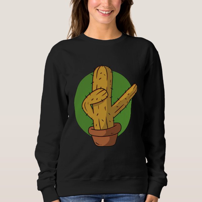 Camiseta cactus plant dab dabbing (Frente)
