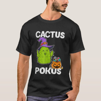Camiseta Cactus Pokus Halloween Bruxelles Pumpkin Cute Cact