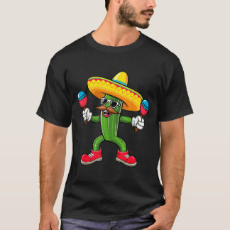 Camiseta Cactus Sombrero Cinco De Mayo Mexican Cactus Party