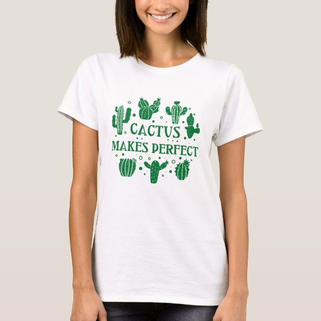 Camiseta Cactus Torna Perfeito (Frente)