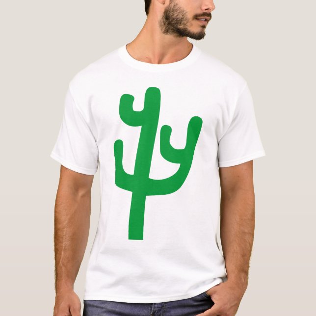 Camiseta Cactus - Verde (Frente)