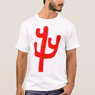 Camiseta Cactus - Vermelho