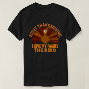 Camiseta Cada Ação De Graças Eu Dou À Minha Família O Prese