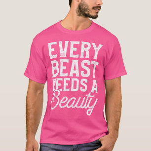 Camiseta Cada Besta Precisa De Um Peso De Casal Corresponde