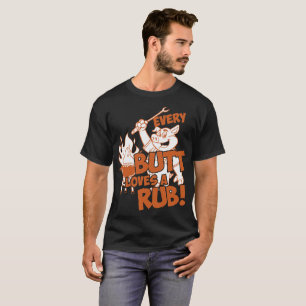 Camiseta Cada bumbum ama um Tshirt do churrasco da RUB