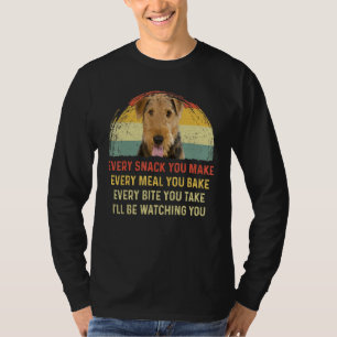 Camiseta Cada Cachorro Que Você Faz Airedale Terrier Cachor