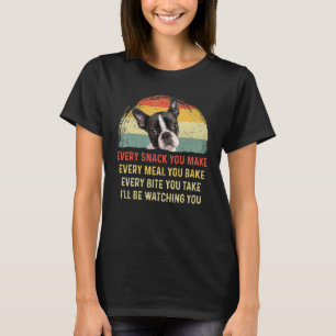 Camiseta Cada Cachorro Que Você Faz De Boston Terrier Cacho