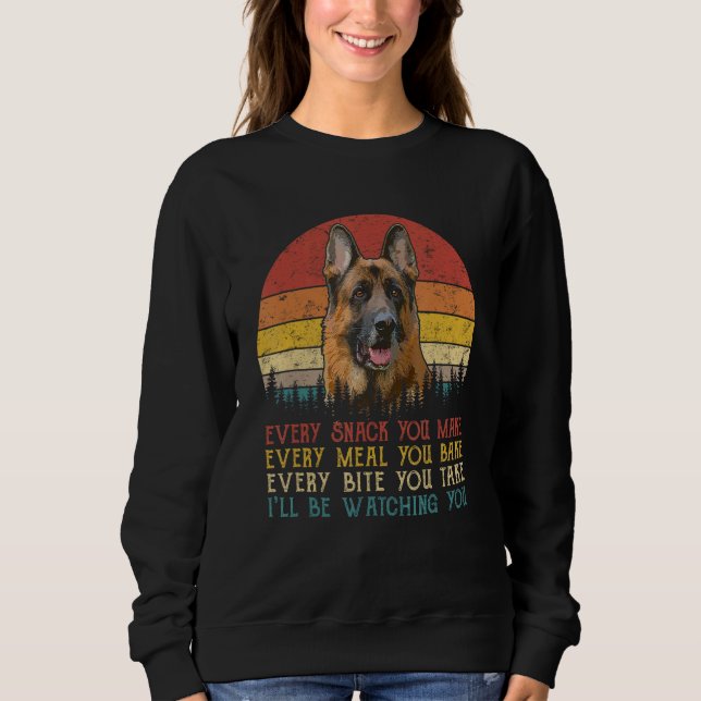Camiseta Cada Cachorro Que Você Faz German shepherd Cachorr (Frente)
