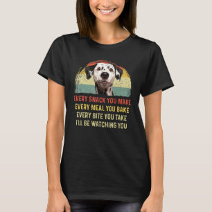 Camiseta Cada Cachorro Que Você Faz Um Cachorro Dalmático R