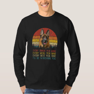 Camiseta Cada Cachorro Você Faz German shepherd Cachorro Mã