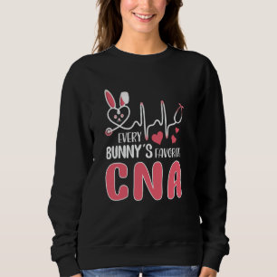 Camiseta Cada coelhinho é uma enfermeira favorita da CNA, d