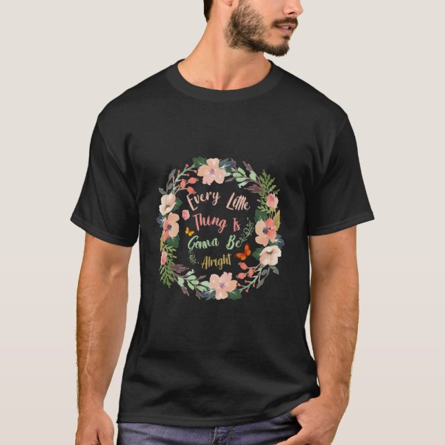 Camiseta Cada Coisa Vai Ficar Bem Yoga (Frente)