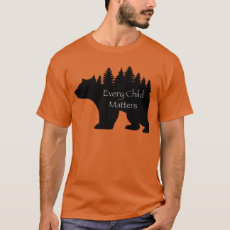 Camiseta Cada Criança Importa Design do Urso