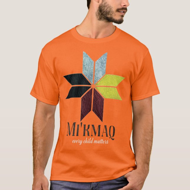 Camiseta Cada Criança Importa - Mi'kmaq (Frente)