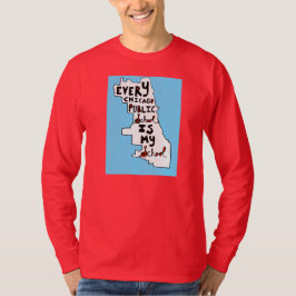 Camiseta Cada escola pública de Chicago é minha escola