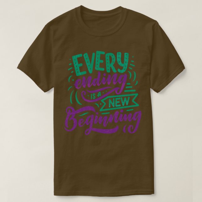 Camiseta Cada Final É Um Novo Início 1 (Frente do Design)