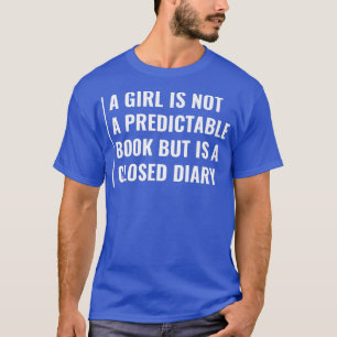 Camiseta Cada Garota É Um Diário Fechado