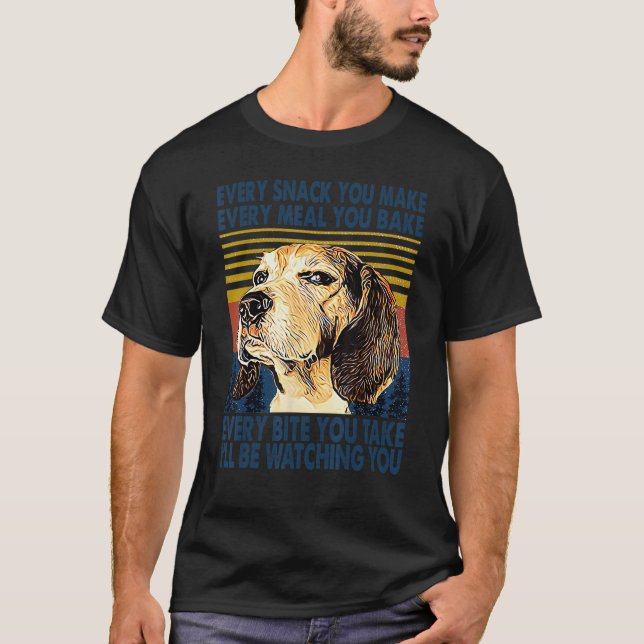 Camiseta Cada lanche que você faz, cada refeição que você a (Frente)