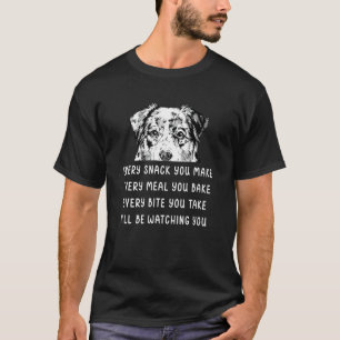Camiseta Cada lanche você faz Cada refeição você assar a Au
